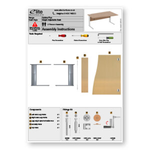 Optima Plus HA Assembly Instructions Front Cover