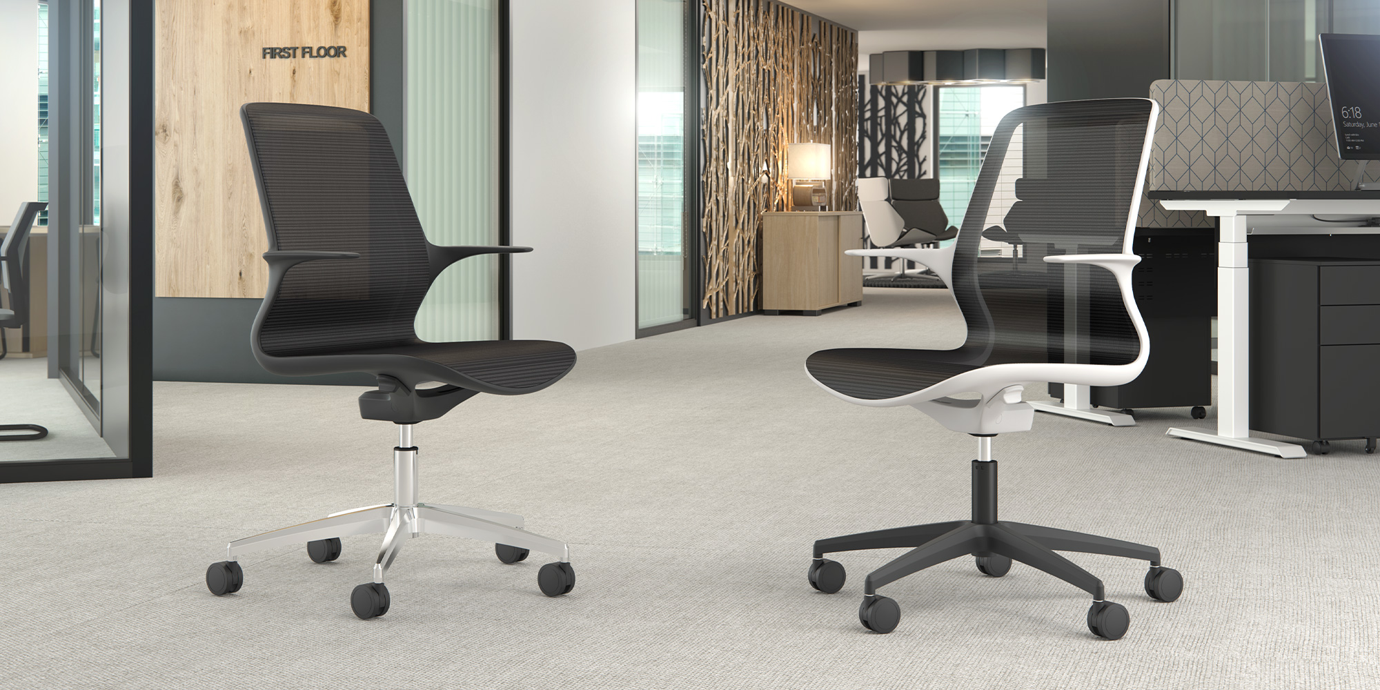 Tempo Task and Meeting Seating Roomset
