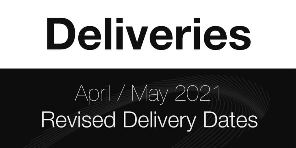 Revised Bank Holiday Delivery Dates